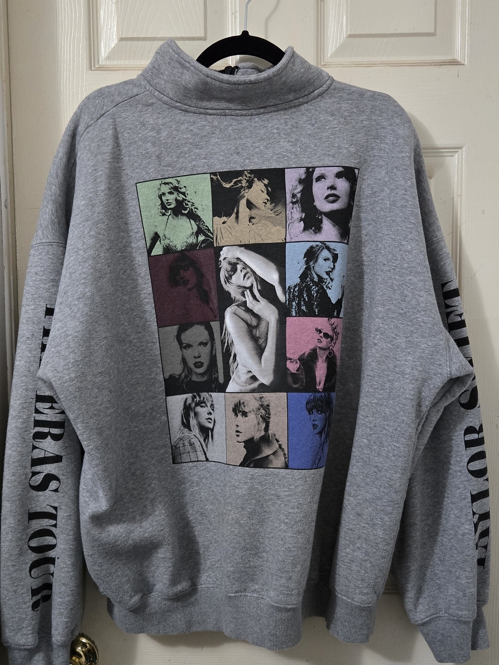 Taylor Swift Quarter-Zip Eras Tour Sweater